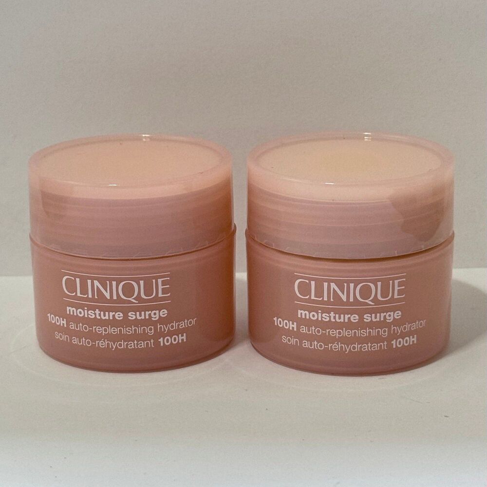 2x Clinique moisture surge 100h auto-replenishshing hydrator
